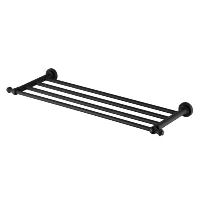 Matte Black Medoc Bathroom Shelf