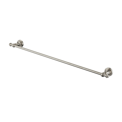 750mm Brushed Nickel Medoc Single Towel Rail