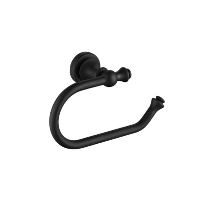 Matte Black Medoc Toilet Paper Holder