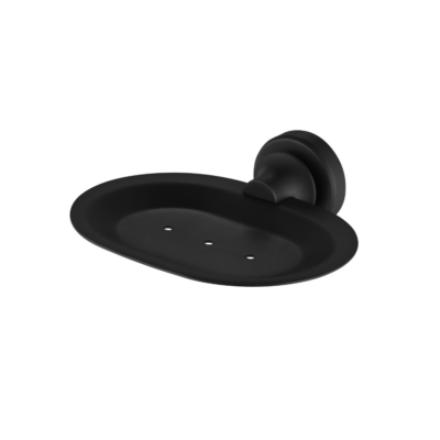 Matte Black Medoc Soap Dish