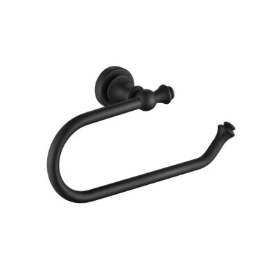 Matte Black Medoc Guest Towel Holer
