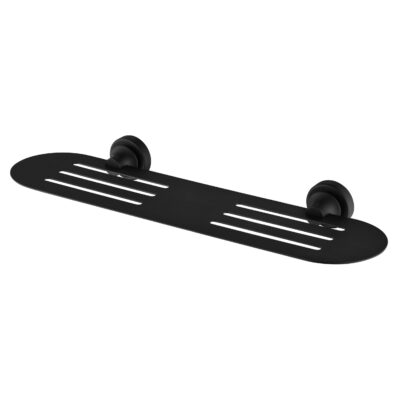Matte Black Medoc Metal Shelf