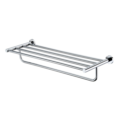 Chrome Mirage Bathroom Shelf