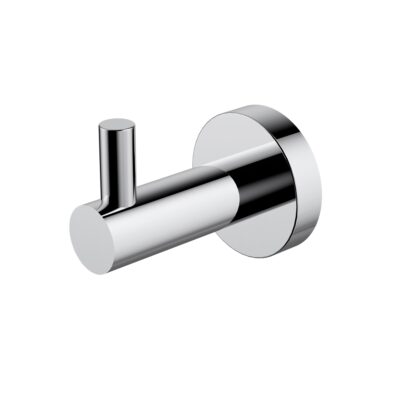 Chrome Mirage Single Robe Hook