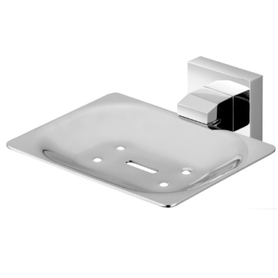 Chrome Lux Soap Dish